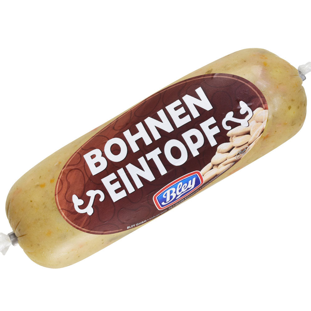 Bohneneintopf im Schlauch