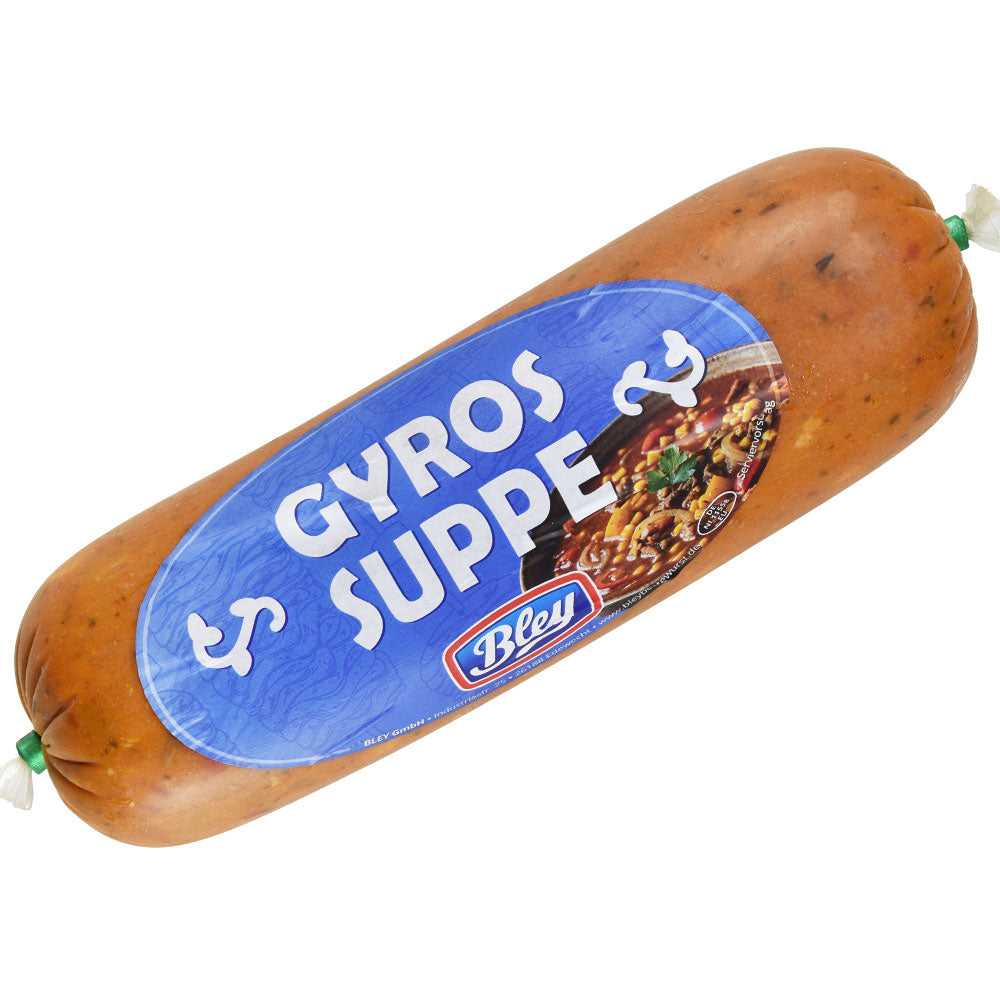 Gyrossuppe im Schlauch