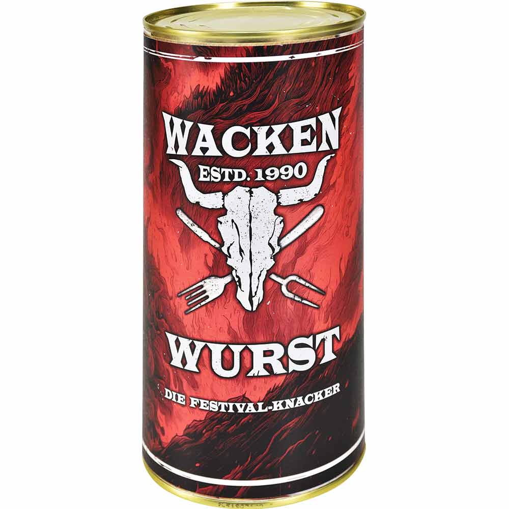 Wacken Wurst Knacker in der Dose 10/68g