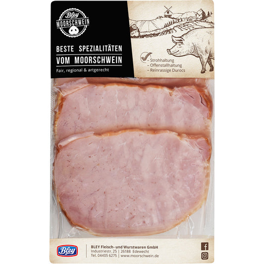 Moorschwein Kasseler Lachs in Scheiben 300g