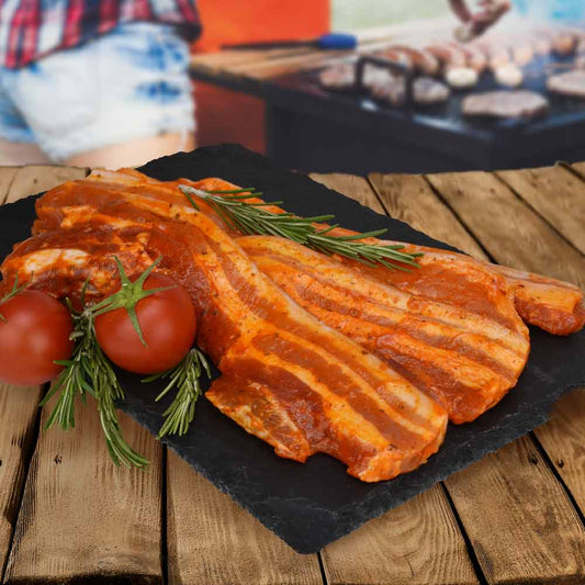 Bauch in Scheiben Paprika ca. 500g