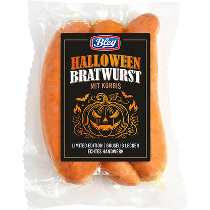 Halloween Bratwurst mit Kürbis 3 a 90g